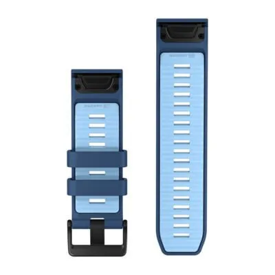 Garmin QuickFit 26 Watch Band Tidal Blue / Ice Blue Silicone