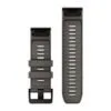Garmin QuickFit 26 Watch Band Pebble Grey Silicone Garmin QuickFit 26 Watch Band Pebble Grey Silicone