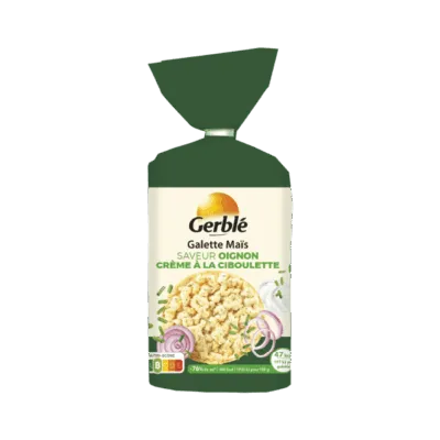 Gerblé maisigaletid sibula ja koore maitsega 123.5g