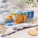 Gerblé küpsised seesami- ja vanillimaitselised, suhkruvabad 132g