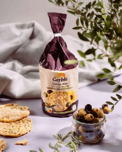 Gerblé maisigaletid oliivi- ja ürdimaitsega 123.5g