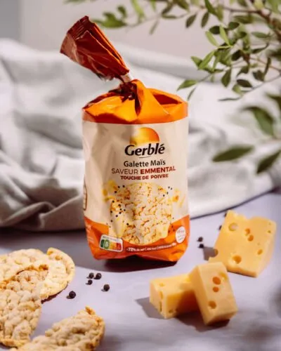 Gerblé maisigaletid juustumaitse ja pipraga 123.5g