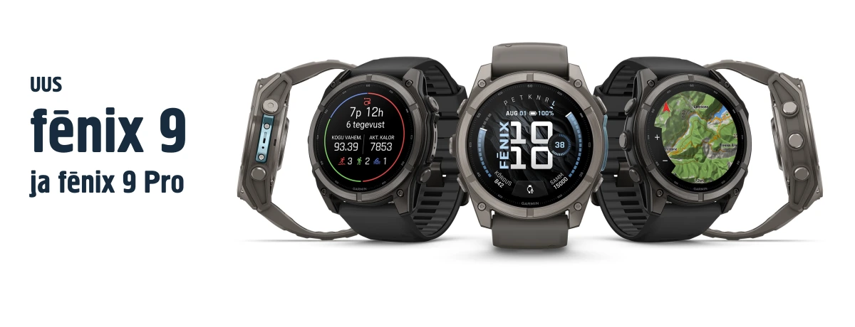 Garmin Fēnix 9 — loe lähemalt ja vali oma mudel