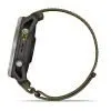 Garmin Enduro 4 Titanium / Dark Olive ComfortFit Fabric Band