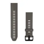 Garmin QuickFit 20 Watch Band Pebble Grey Silicone Garmin QuickFit 20 Watch Band Pebble Grey Silicone