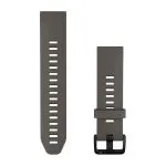 Garmin QuickFit 20 Watch Band Pebble Grey Silicone Garmin QuickFit 20 Watch Band Pebble Grey Silicone