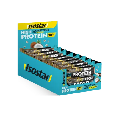Isostar High Protein coconut 55g batoonid x 16