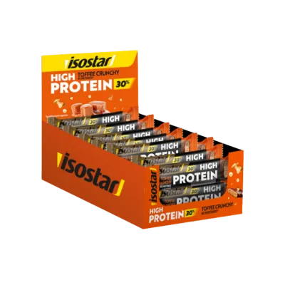 Isostar High Protein 30 Toffee Crunchy batoonid 55g x 16
