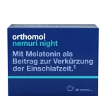 Orthomol Nemuri night, 30 kuuma joogi portsjonit