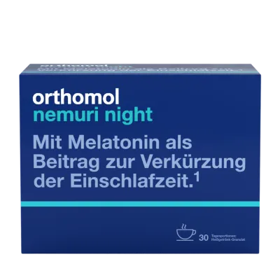 Orthomol Nemuri night, 30 kuuma joogi portsjonit