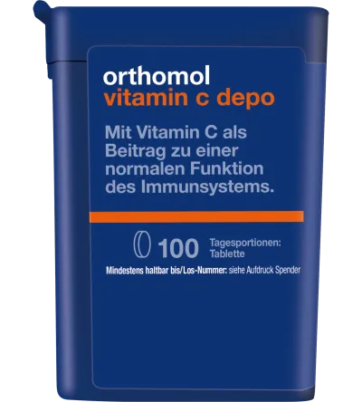 Orthomol Vitamin C depo, 100 tabletti